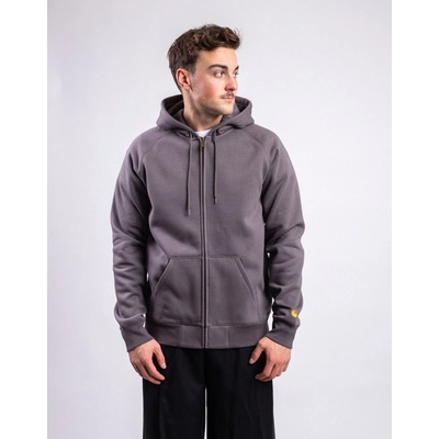 Carhartt WIP Hooded Chase Jacket Poprhyry/Gold