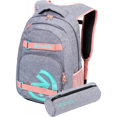 Meatfly batoh Exile Pink/Grey Heather
