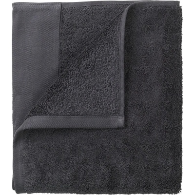 Blomus Súprava 4 tmavosivých uterákov 30 x 30 cm