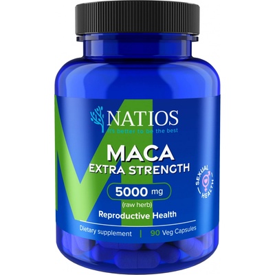 Natios Maca Extract 5000 mg 90 kapslí