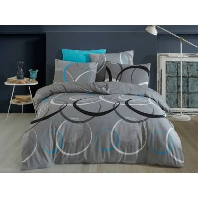 Brotex Obliečky bavlna Toronto bluegrey 200x200 70x90