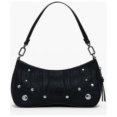 Desigual Stylová dámská kabelka 25.0X13.0X6.0cm černá