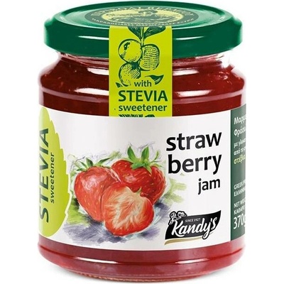 Kandylas džem jahodový se stévií 370 g