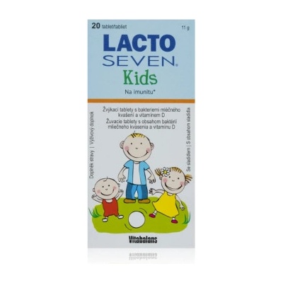 Vitabalans LactoSeven Kids 20 tablet