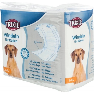 Trixie Papírové pleny pro psy L-XL 60-80 cm 12 ks