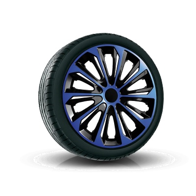 NRM капаци 16", strong duocolor СИНИ-ЧЕРНИ 4брой (vtv-pu-22178)