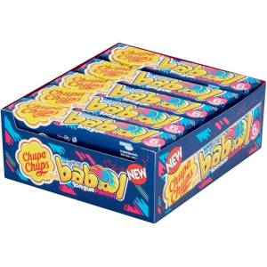 Chupa chups ДЪВКИ chupa chups СИНЯ МАЛИНА 20бр