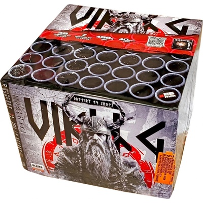 Kompaktní ohňostroj VIKING 49 ran 25 mm