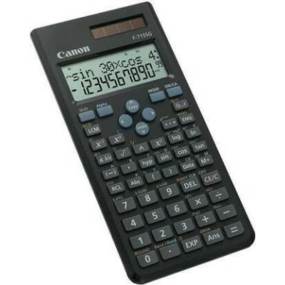 Canon Kalkulačka vědecká F-715S, šedá, 250 funkcí, CANON