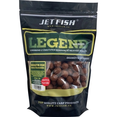 Jet Fish boilies Legend Range extra tvrdé 250 g 30 mm Bioenzym fish – Hledejceny.cz