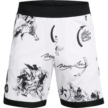 Under Armour Къси панталони Under Armour Men's C x B Lee Basketball Shorts - White