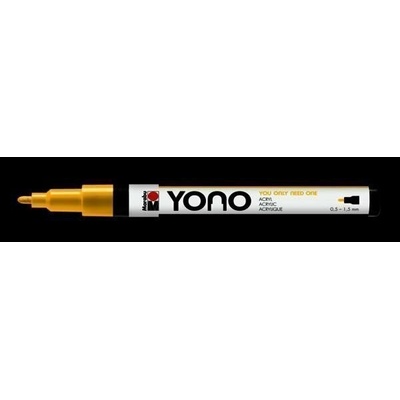 Marabu YONO akrylový popisovač 0,5-1,5 mm - žlutý