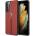 Ferrari Калъф за телефон Ferrari FEOSIHCS21MRE Off Track Leather Nylon Stripe за Samsung Galaxy S21 Plus, червен (FER000446)