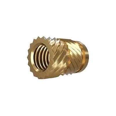 Two Trees Вложка за пластмаса M2.5 (месинг) - Brass Inset Nuts, 70 броя в пакет