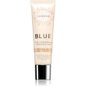 Lumene Blur 16h Longwear дълготраен фон дьо тен SPF 15 цвят 1, 5 Fair Beige (Neutral) 30ml