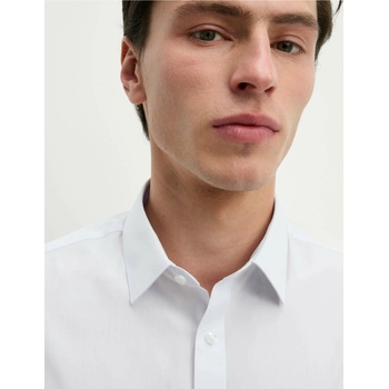Marks & Spencer Риза с редовна кройка, лесна за гладене Marks & Spencer бяла Marks & Spencer | Byal | МЪЖЕ | M