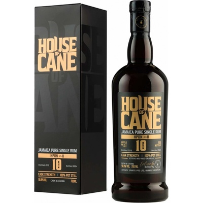 House of Cane Hampden 10y 2013 58,8% 0,7 l (čistá fľaša)