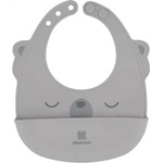 KikkaBoo Силиконов лигавник KikkaBoo - Grey (31303030037) - baby