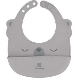 KikkaBoo Силиконов лигавник KikkaBoo - Grey (31303030037) - baby