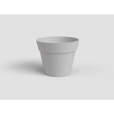 Artevasi Květináč CAPRI na orchidej 15cm plast sv.šedá