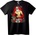 NOONEBRAND Тениска Мускулест Дядо Коледа YWF - XS, Black