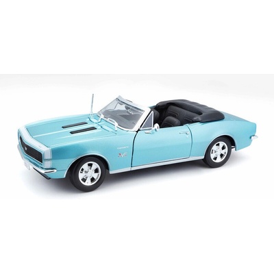 Maisto Maisto Chevrolet Camaro SS 396 1967 tyrkysová 1:18
