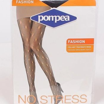 Image 1 of Ефектен мрежест чорапогащник в черно на дупки