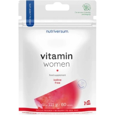 Nutriversum Vitamin Women | Iodine Free [60 Таблетки]