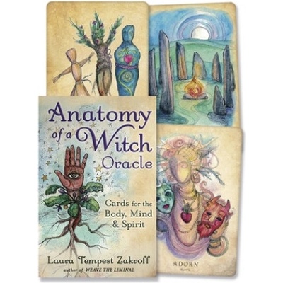 Llewellyn Publications Anatomy of a Witch Oracle: Cards for the Body, Mind & Spirit | Laura Tempest Zakroff