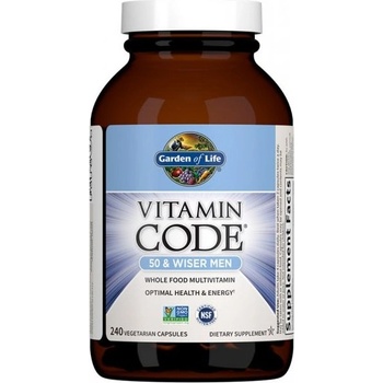 Image 1 of Garden of Life Vitamin Code Men 50, мултивитамини за мъже над петдесет години, 240 капсули