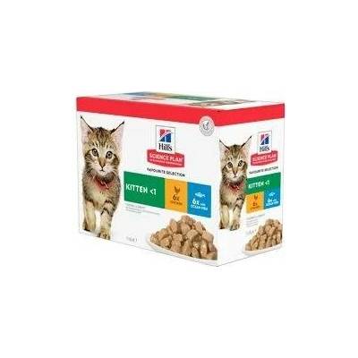 Hill's Fel. kapsa Kitten Chicken&Ocean fish 36x85 g