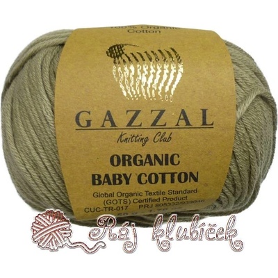 Příze Gazzal Organic Baby Cotton 431