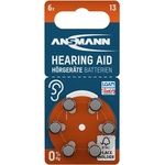 ANSMANN Батерия за слухов апарат ansmann, тип 13, pr48, 1 бр. 5013243 (5013243)