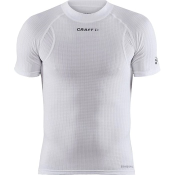 Craft Мъжко синтетично термобельо Craft Active Extreme X CN S/S Synthetic base layer - White (014-1512-0212)