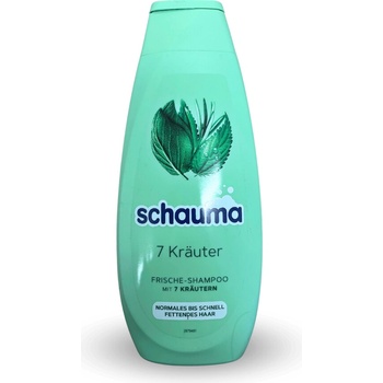 Schauma 7 Bylín šampón na normálne a mastné vlasy 400 ml