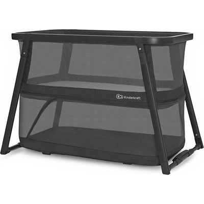 Kinderkraft Postieľka cestovná Sofi plus Grey 107x63x71 sivá