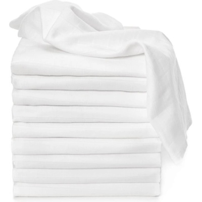 T-TOMI TETRA Cloth Diapers HIGH QUALITY White пелени от плат White 70x70 cm 10 бр