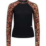 Mons Royale Дамско мериносово термобельо Mons Royale Women's Bella Merino Long Sleeve Merino base layer - Ditzy Camo / Black (115-2717-0412)