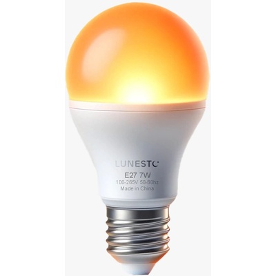 Lunesto Led žárovka klasická E27 7W oranžová