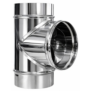 Image 1 of MG Inox Иноксов тройник ТАФ - Ф200 (Ф200 мм, таф)