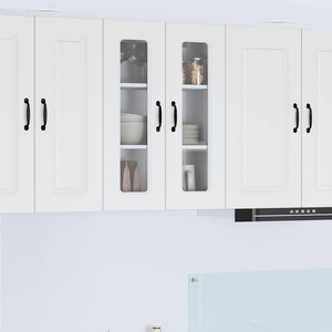 vidaXL Панел за миялна машина Kalmar Лъскаво бяло 60 x 31 x 80 см (884738)