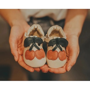 Donsje Бебешки кожени обувки Nanoe Shoes Cherry (1005015)