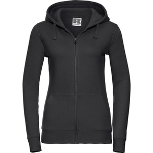 Russell Athletic 266f / Дамски суичър с цип - черен l (10266f00203)