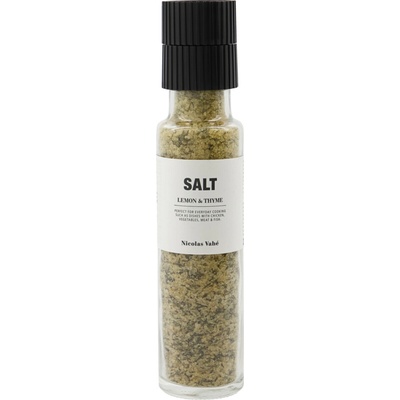 Sůl LEMON & THYME s citrónem a tymiánem Nicolas Vahé 320g