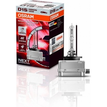 XENONOVÁ VÝBOJKA D1S PHILIPS 85V 35W PK32d-2 - Night Breaker Laser NEXT GENERATION + 200% více světla