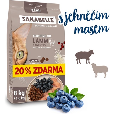 BOSCH Sanabelle Adult Sensitive Lamm 8 kg