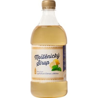 Moštěnický sirup Sirup citrón mäta 900 g