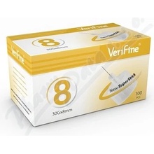 Verifine 8 Jehly 30G 0,30 x 8 mm 100 ks