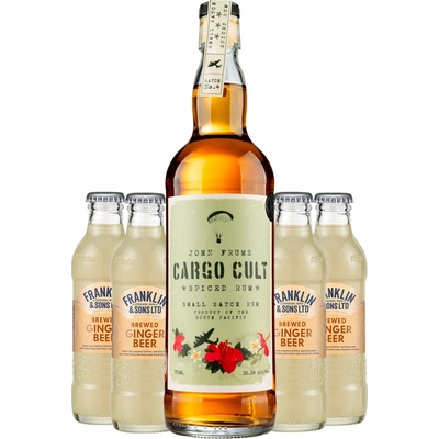 Cargo Cult Spiced Rum 38,5% 0,7 l (holá láhev)