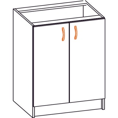 Долен кухненски шкаф Алина 60Н с две врати